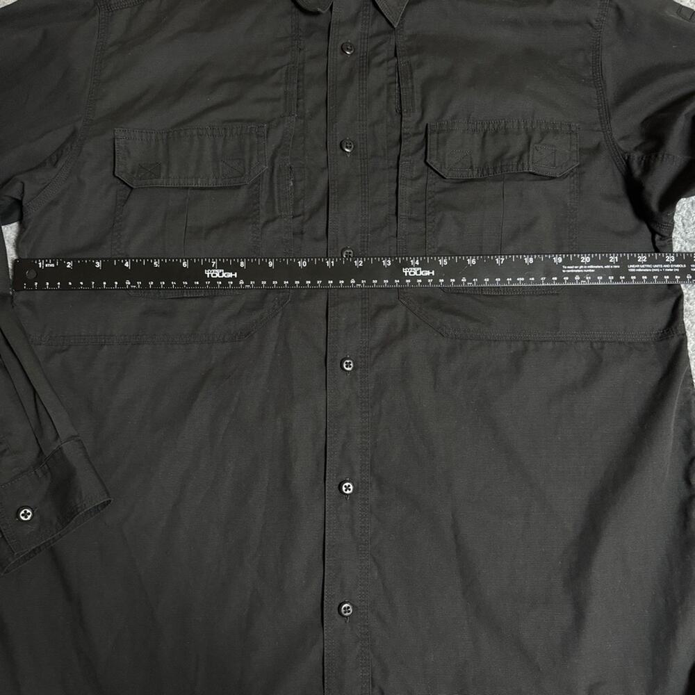 5.11 Tactical Men's Taclite Professional Long-Sleeve Work Shirt, Teflon Treated - Picture 10 of 12